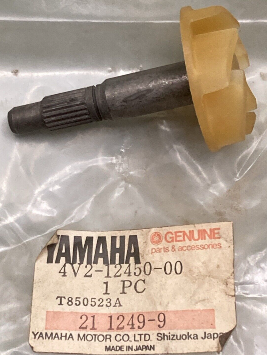 NEW GENUINE YAMAHA 4V2-12450-00 Impeller Shaft Assembly Water Pump