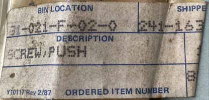 NEW GENUINE YAMAHA 241-16341-01 Screw Push CLUTCH
