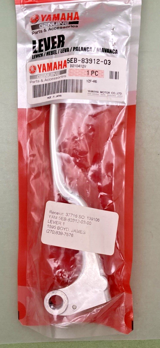 NEW GENUINE YAMAHA 5EB-83912-03 LEVER