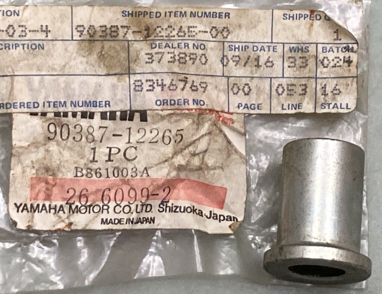 NEW GENUINE YAMAHA 90387-12265-00 COLLAR FRONT WHEEL