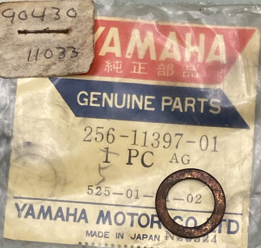 NEW GENUINE YAMAHA 256-11397-01 GASKET