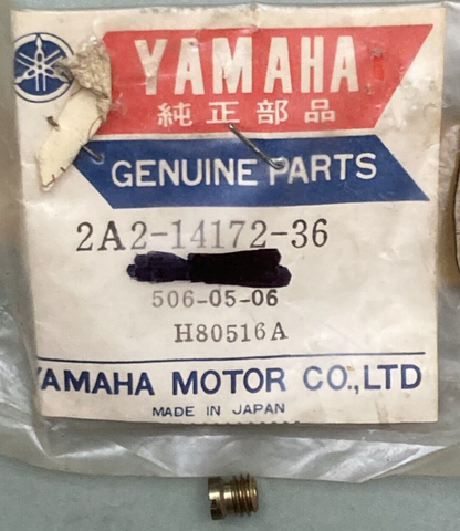 NEW GENUINE YAMAHA 2A2-14172-36 Pilot Jet #180