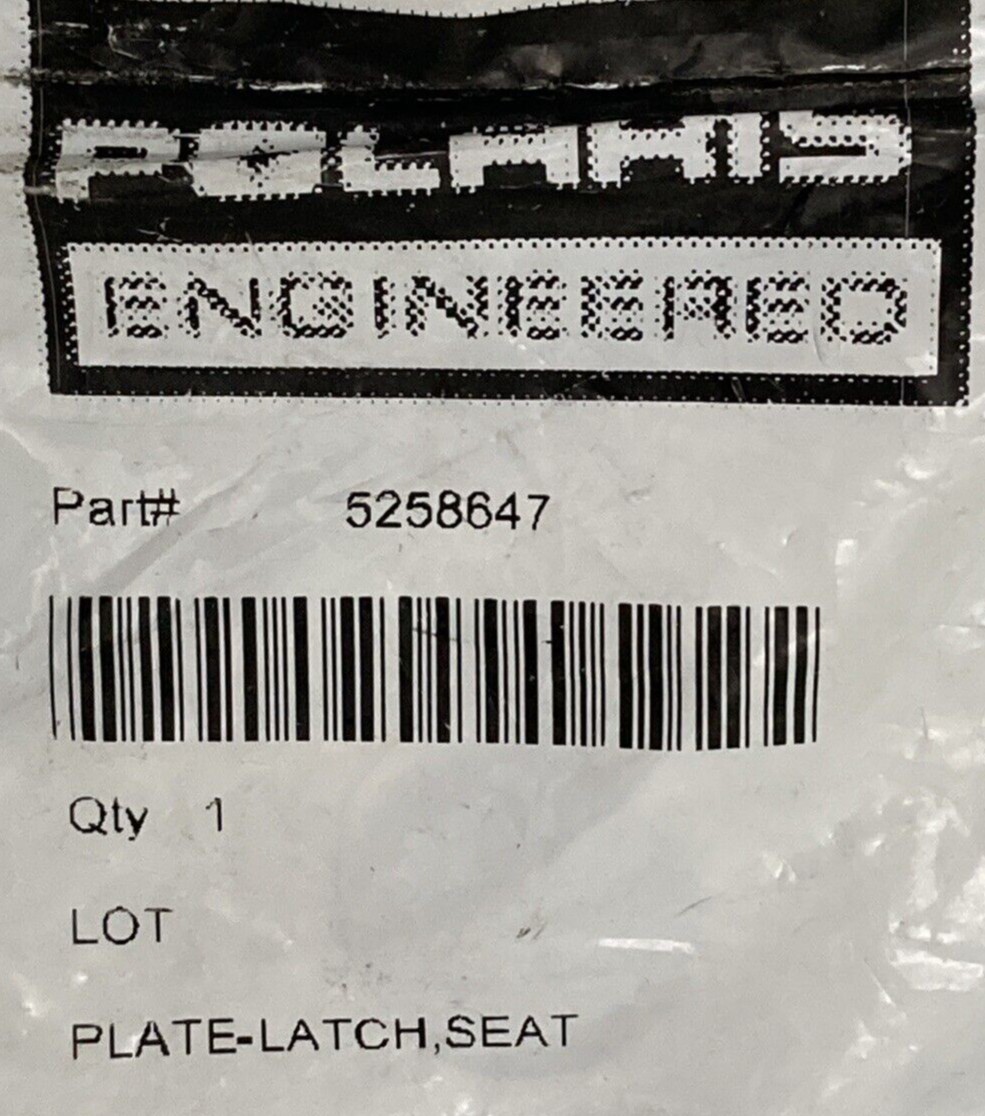 NEW GENUINE POLARIS 5258647 Plate, Seat Latch