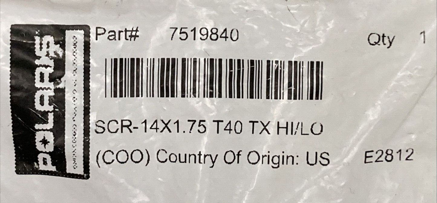 NEW GENUINE POLARIS 7519840 Screw 14X1.75