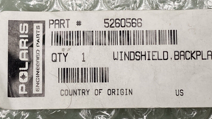 NEW GENUINE POLARIS 5260566 Mnt - Windshield, Backplate