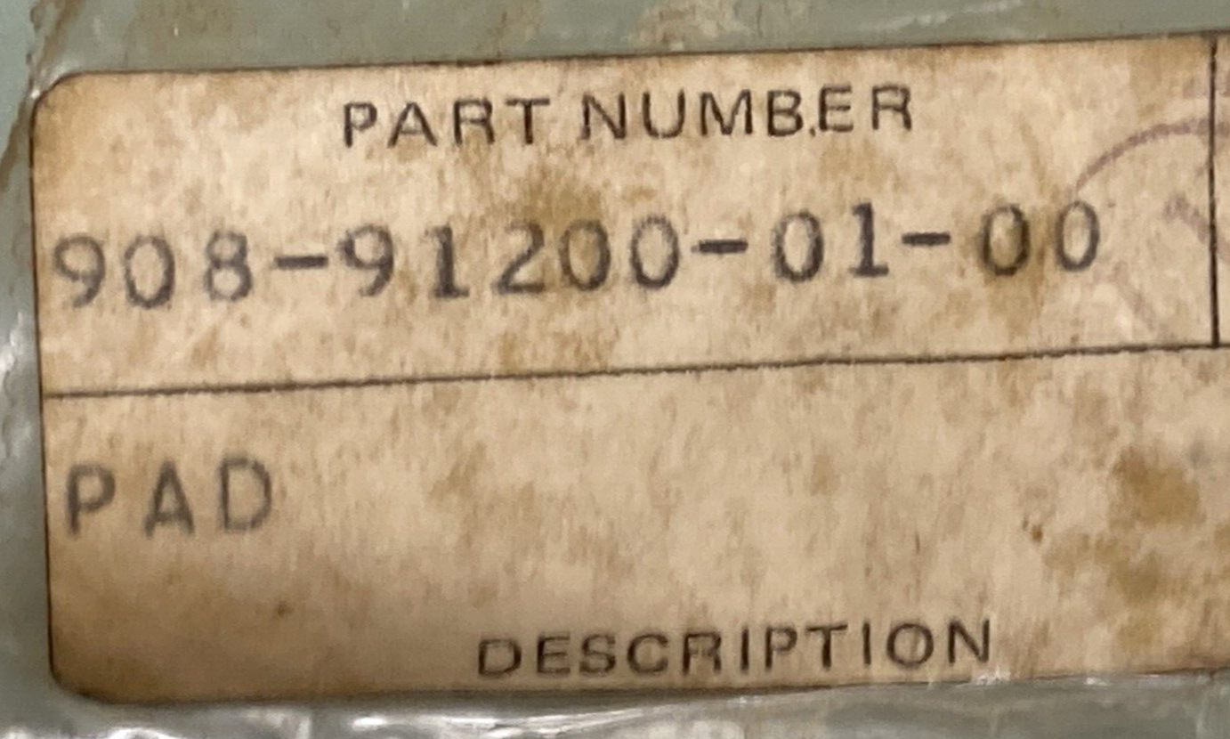 NEW REPLACES YAMAHA 908-91200-01 PAD RUBBER 5" X 3-1/4"