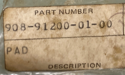 NEW REPLACES YAMAHA 908-91200-01 PAD RUBBER 5" X 3-1/4"