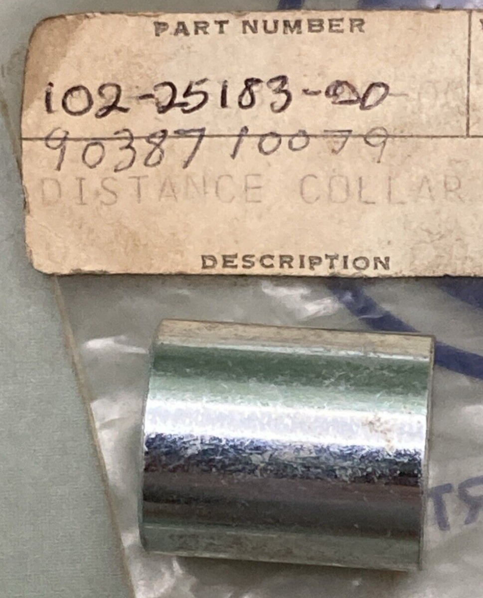 NEW REPLACES YAMAHA 102-25183-00 COLLAR DISTANCE TRACK SUSPENSION 1