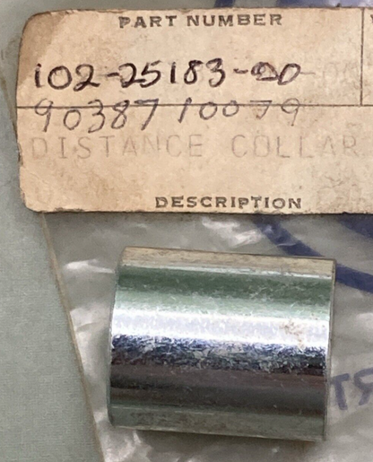 NEW REPLACES YAMAHA 102-25183-00 COLLAR DISTANCE TRACK SUSPENSION 1
