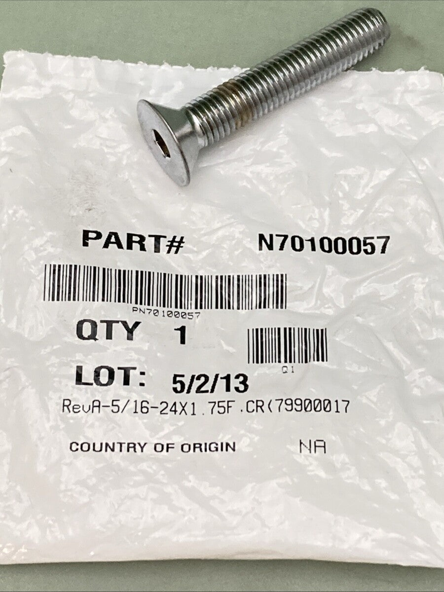 NEW GENUINE POLARIS N70100057 Reva - 5/16 - 24X1.75F,CR VICTORY