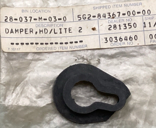 NEW REPLACES YAMAHA 5G2-84367-00 Damper Headlight 2 RIGHT