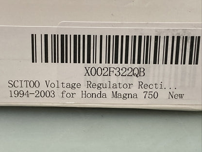 NEW  SCITOO X002F322QB VOLTAGE REGULATOR HONDA MAGNA 750 94-03