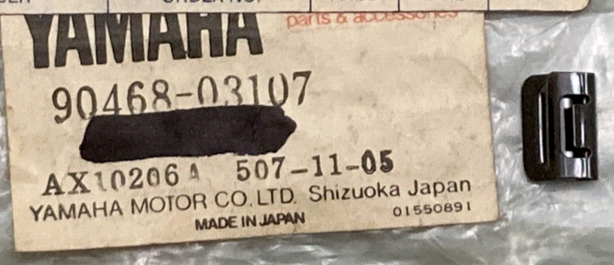 NEW GENUINE YAMAHA 90468-03107 CLIP