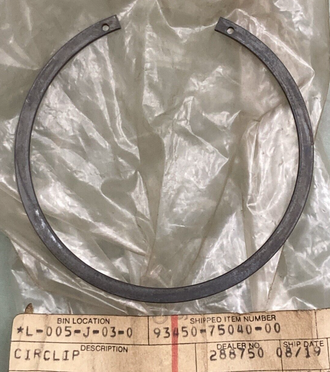 NEW REPLACES YAMAHA 93450-75040-00 CIRCLIP