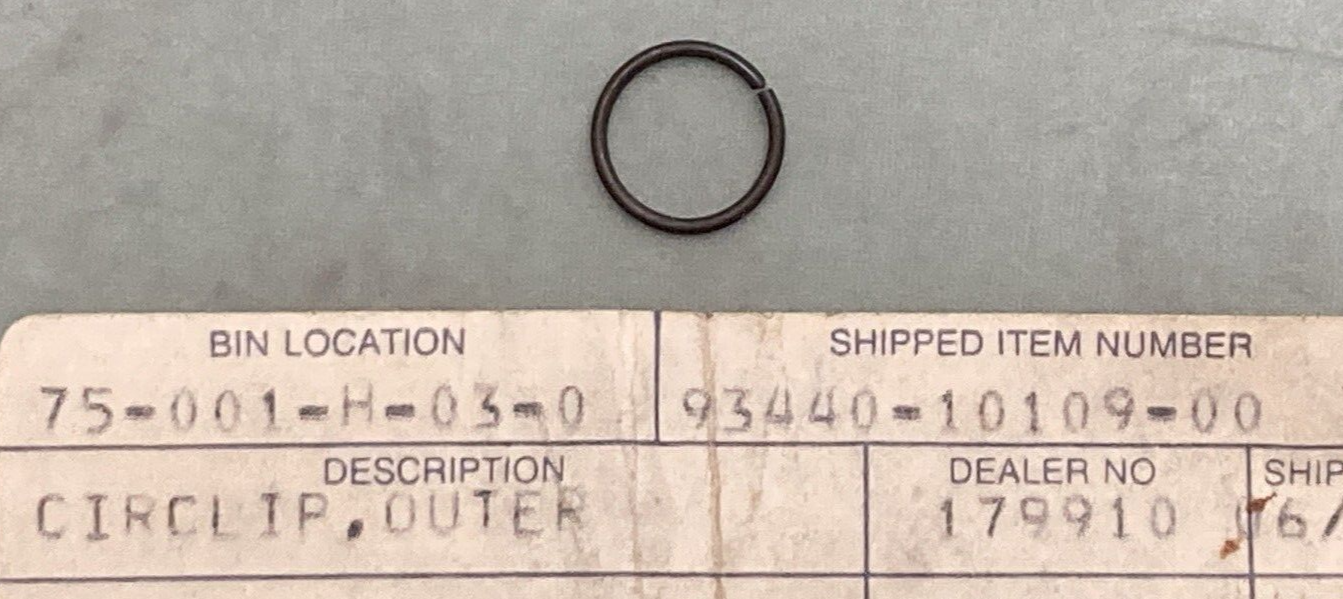 NEW REPLACES YAMAHA 93440-10109-00 Circlip Outer