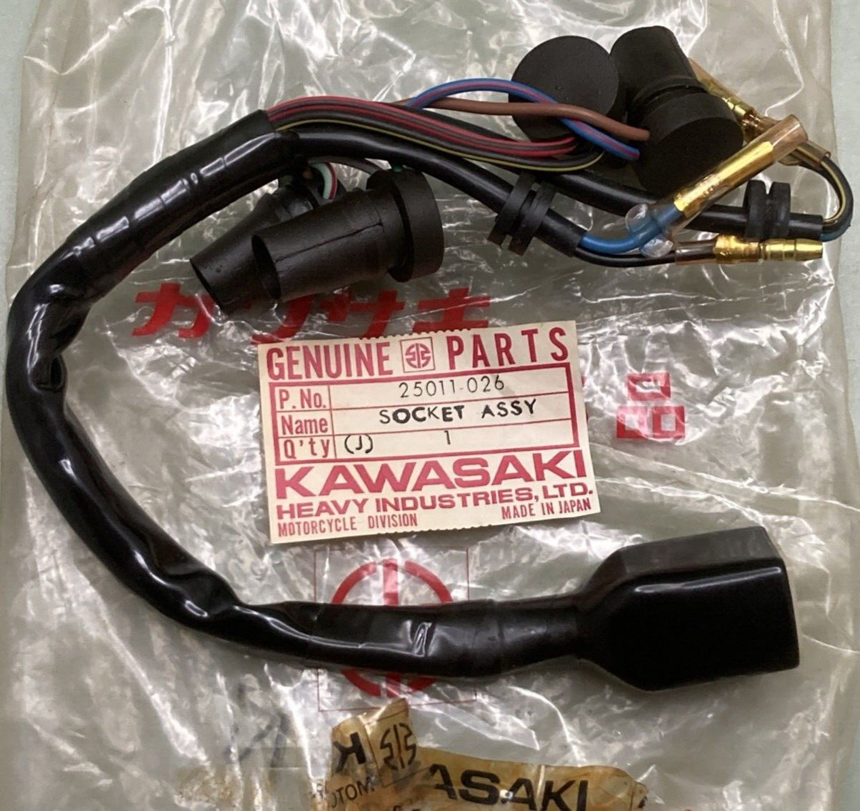 NEW GENUINE KAWASAKI 25011-026 SOCKET ASSEMBLY INDICATOR