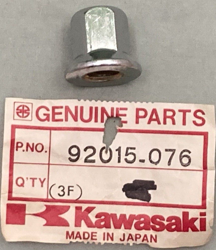 NEW GENUINE KAWASAKI 92015-076 NUT CYLINDER HEAD