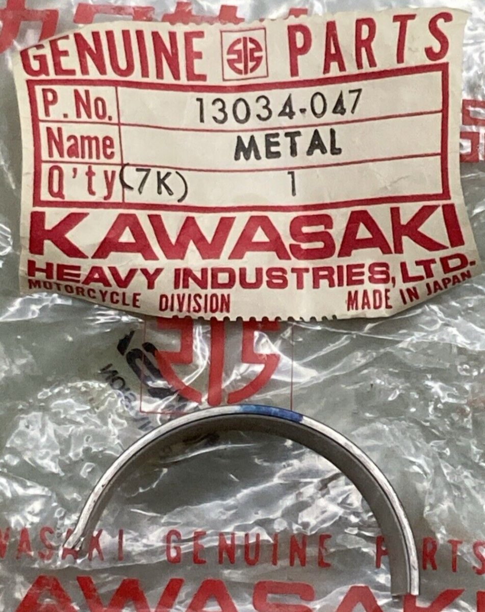 QTY 2 NEW GENUINE KAWASAKI 13034-047 METAL CON ROD