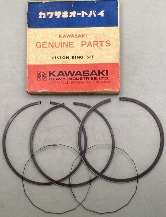 NEW GENUINE KAWASAKI 13024-031 PISTON Ring Set 1.00