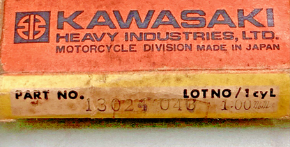 NEW GENUINE KAWASAKI 13024-043 PISTON Ring Set 1.00