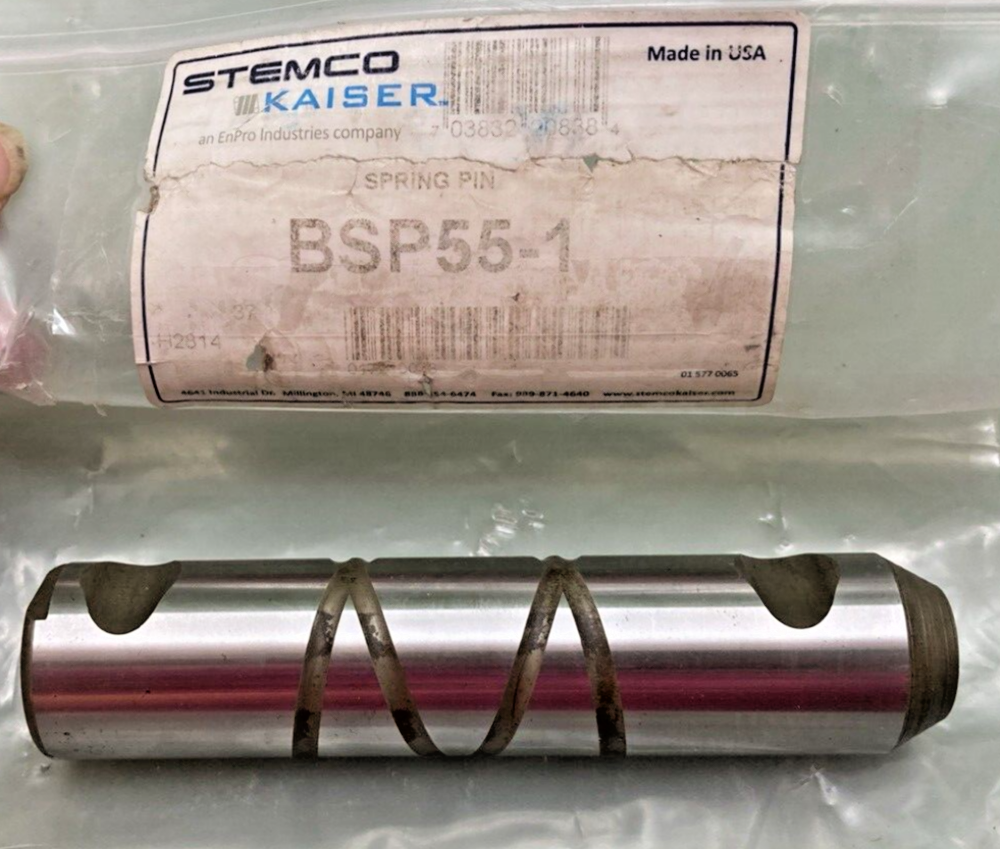 NEW GENUINE STEMCO KAISER BSP55-1 STEERING KING PIN BUSHING SPRING PIN