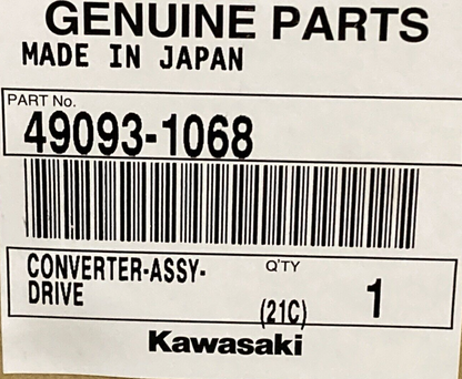 NEW GENUINE KAWASAKI 49093-1068 DIESEL Drive Converter Assy