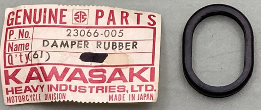QTY 2 NEW GENUINE KAWASAKI 23066-005 DAMPER RUBBER