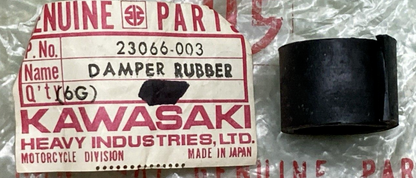 QTY 2 NEW GENUINE KAWASAKI 23066-003 DAMPER RUBBER