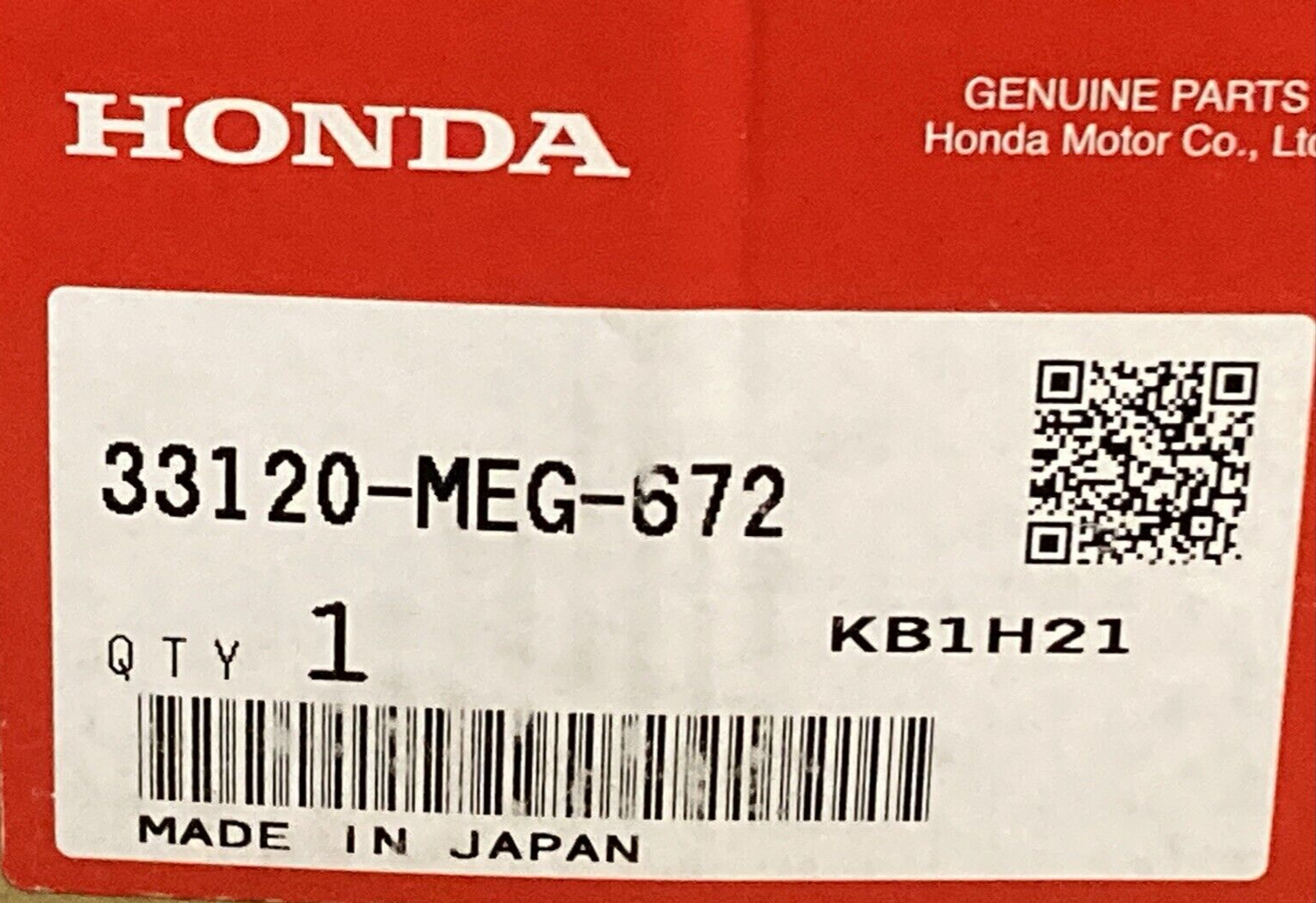 NEW GENUINE HONDA 33120-MEG-672 Headlight Unit