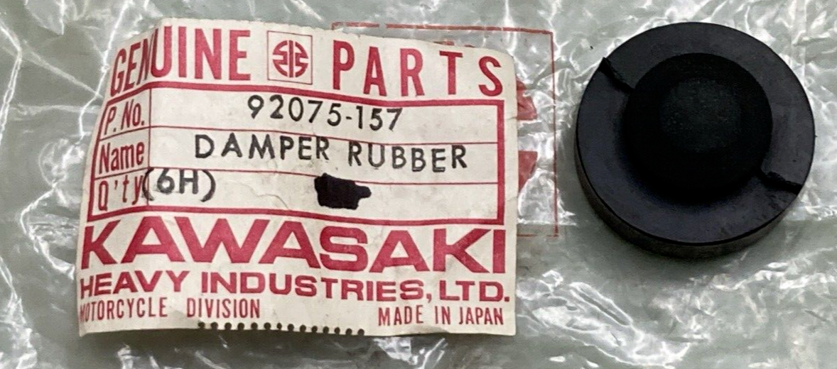 NEW GENUINE KAWASAKI 92075-157 DAMPER RUBBER