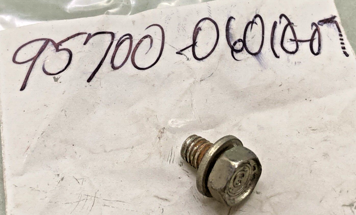 QTY 3 NEW REPLACES HONDA 95700-06010-07 BOLT, FLANGE 6X10