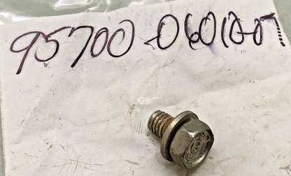 QTY 3 NEW REPLACES HONDA 95700-06010-07 BOLT, FLANGE 6X10