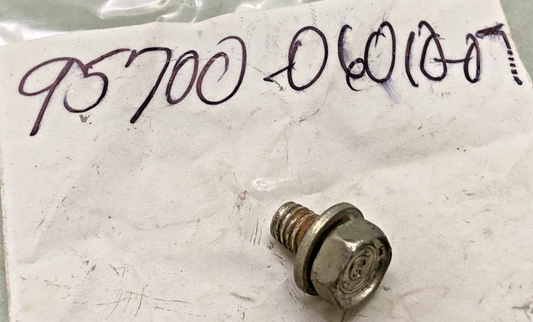 QTY 3 NEW REPLACES HONDA 95700-06010-07 BOLT, FLANGE 6X10