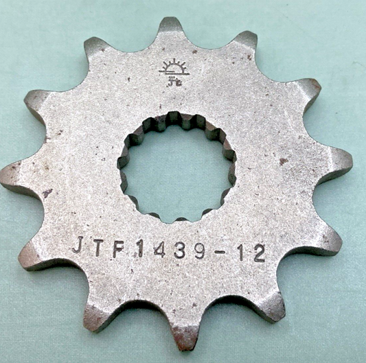 NEW GENUINE JT SPROCKETS JTF1439-12 12T STEEL FRONT SPROCKET