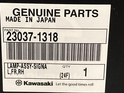 NEW GENUINE KAWASAKI 23037-1318 LAMP-ASSY-SIGNAL,FR,RH