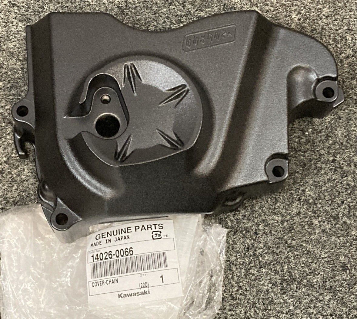 NEW GENUINE KAWASAKI 14026-0066 Cover - Chain