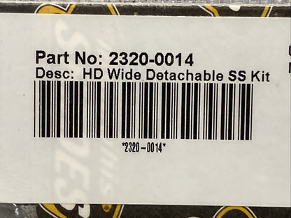 NEW GENUINE MEMPHIS SHADES 2320-0014 HD WIDE S/S MOUNTING KIT
