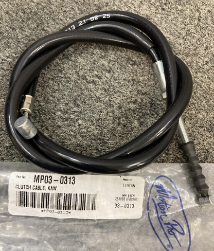 NEW GENUINE MOTION PRO 03-0313 Clutch Cable, KAWASAKI