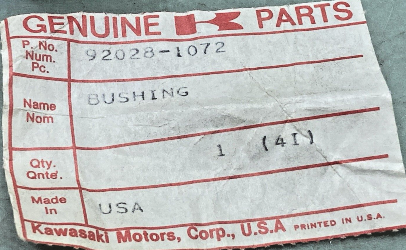 NEW GENUINE KAWASAKI 92028-1072 BUSHING