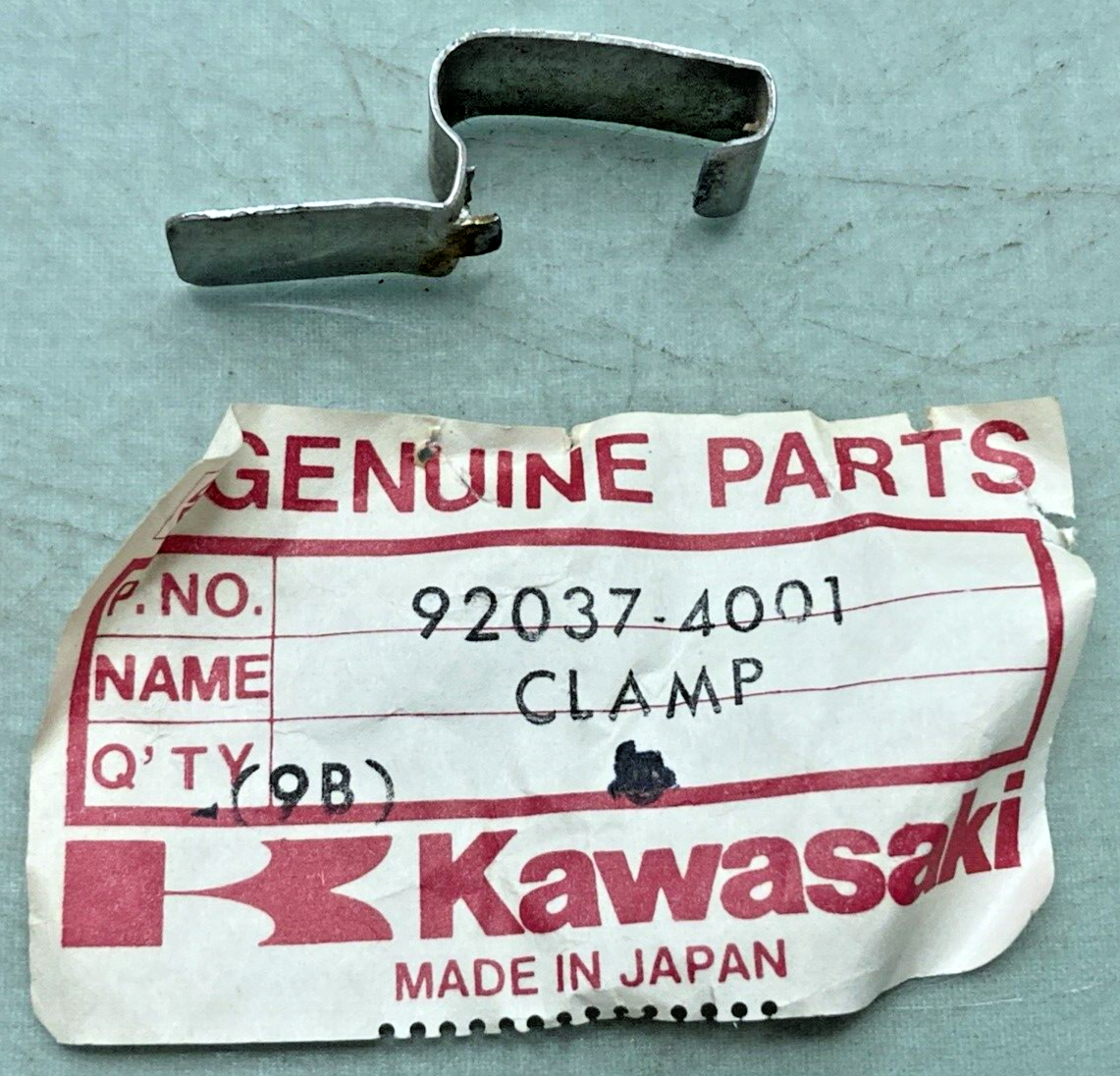 NEW GENUINE KAWASAKI 92037-4001 CLAMP
