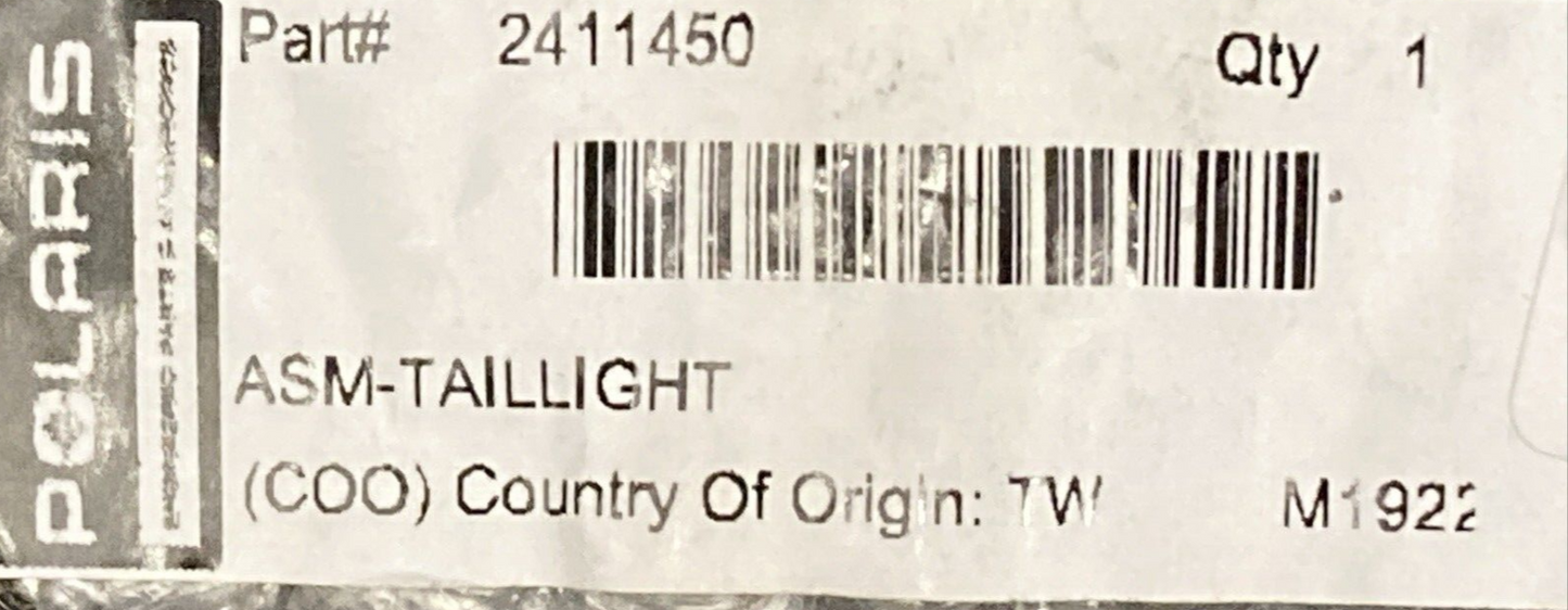 NEW GENUINE POLARIS 2411450 Asm - Taillight