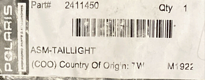 NEW GENUINE POLARIS 2411450 Asm - Taillight