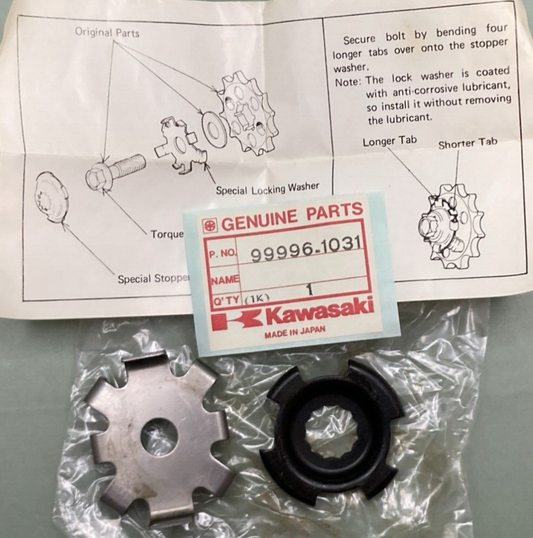 NEW GENUINE KAWASAKI 99996-1031 KIT-SPROCKET STOPPER
