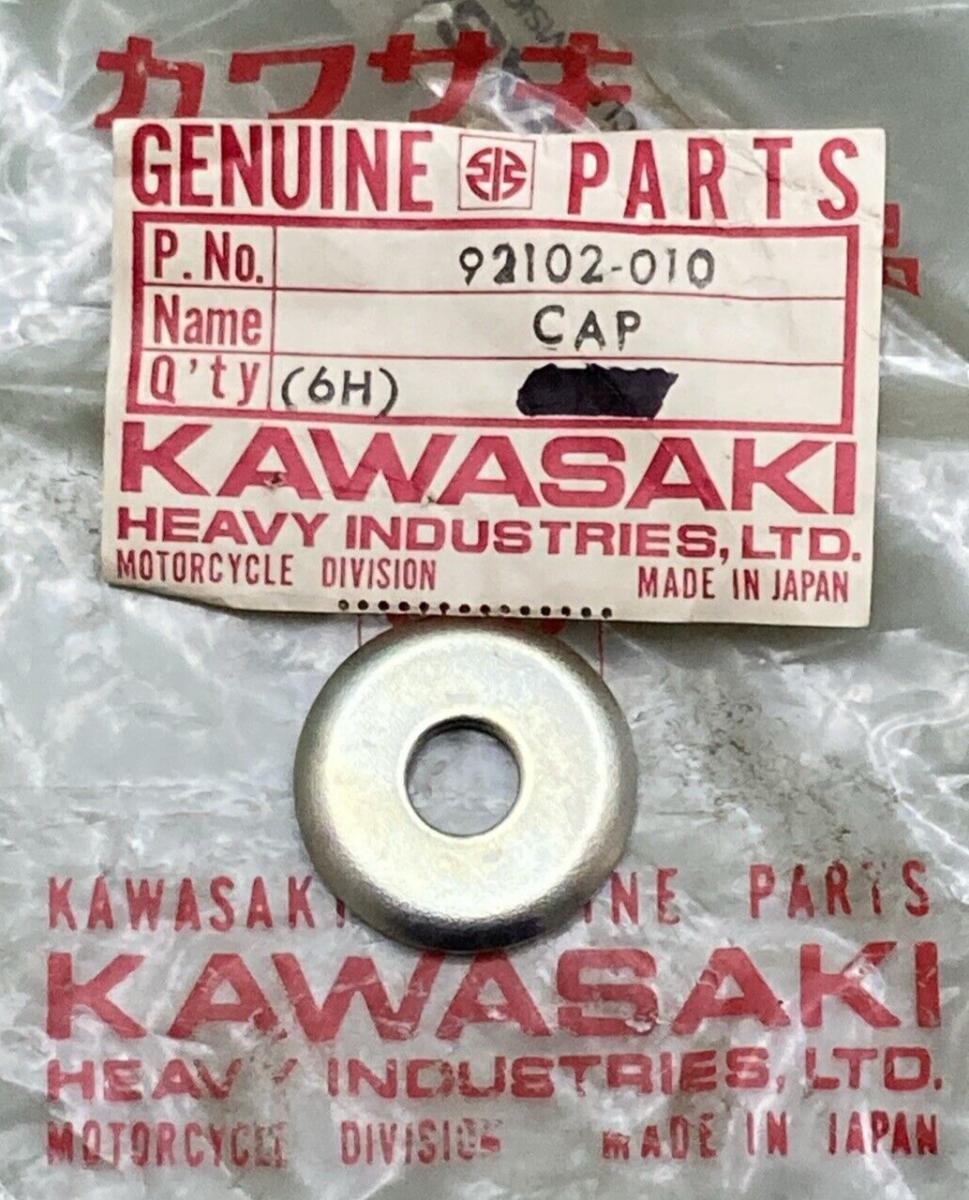 NEW GENUINE KAWASAKI 92102-010 FOOTREST BAR CAP