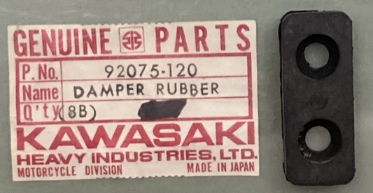 NEW GENUINE KAWASAKI 92075-120 DAMPER RUBBER