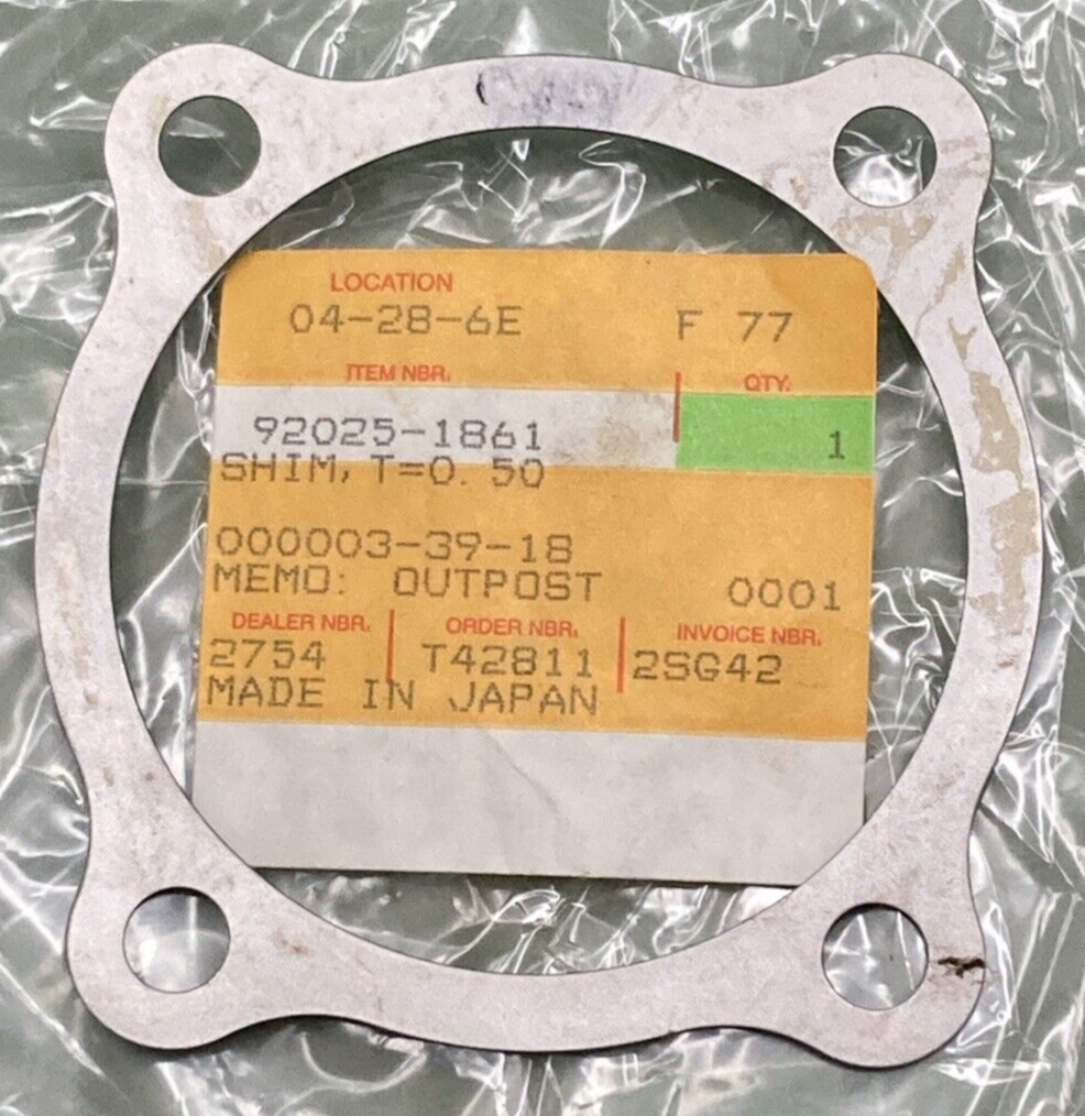 NEW GENUINE KAWASAKI 92025-1861 Shim T=0.50