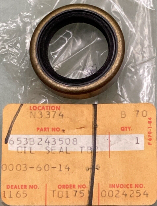 NEW GENUINE KAWASAKI 653B243508 OIL SEAL TB24358