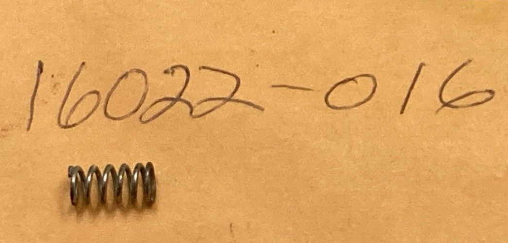 NEW REPLACES KAWASAKI 16022-016 SPRING PILOT SCREW