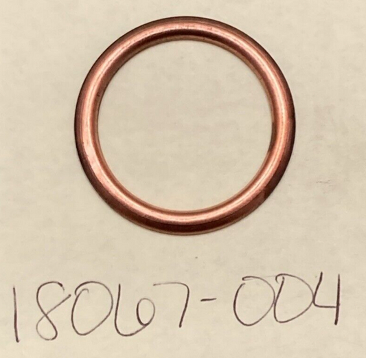 NEW REPLACES KAWASAKI 18067-004 GASKET EXHAUST PIPE