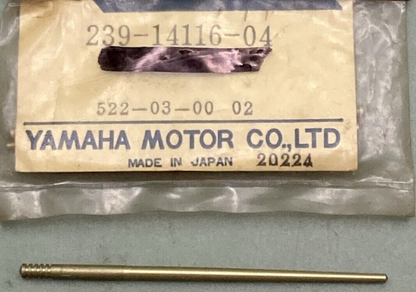 NEW GENUINE YAMAHA 239-14116-04 NEEDLE CARBURETOR
